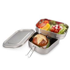 Posuda za hranu (Lunchbox), 1,25 + 1,00 lit. , inox W17314